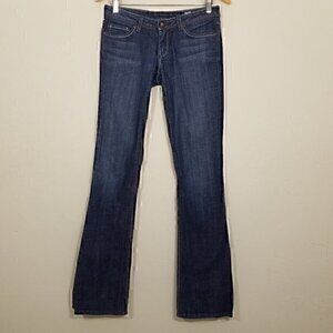 People's Liberation Low Rise Bootcut Jeans Blue Size 26